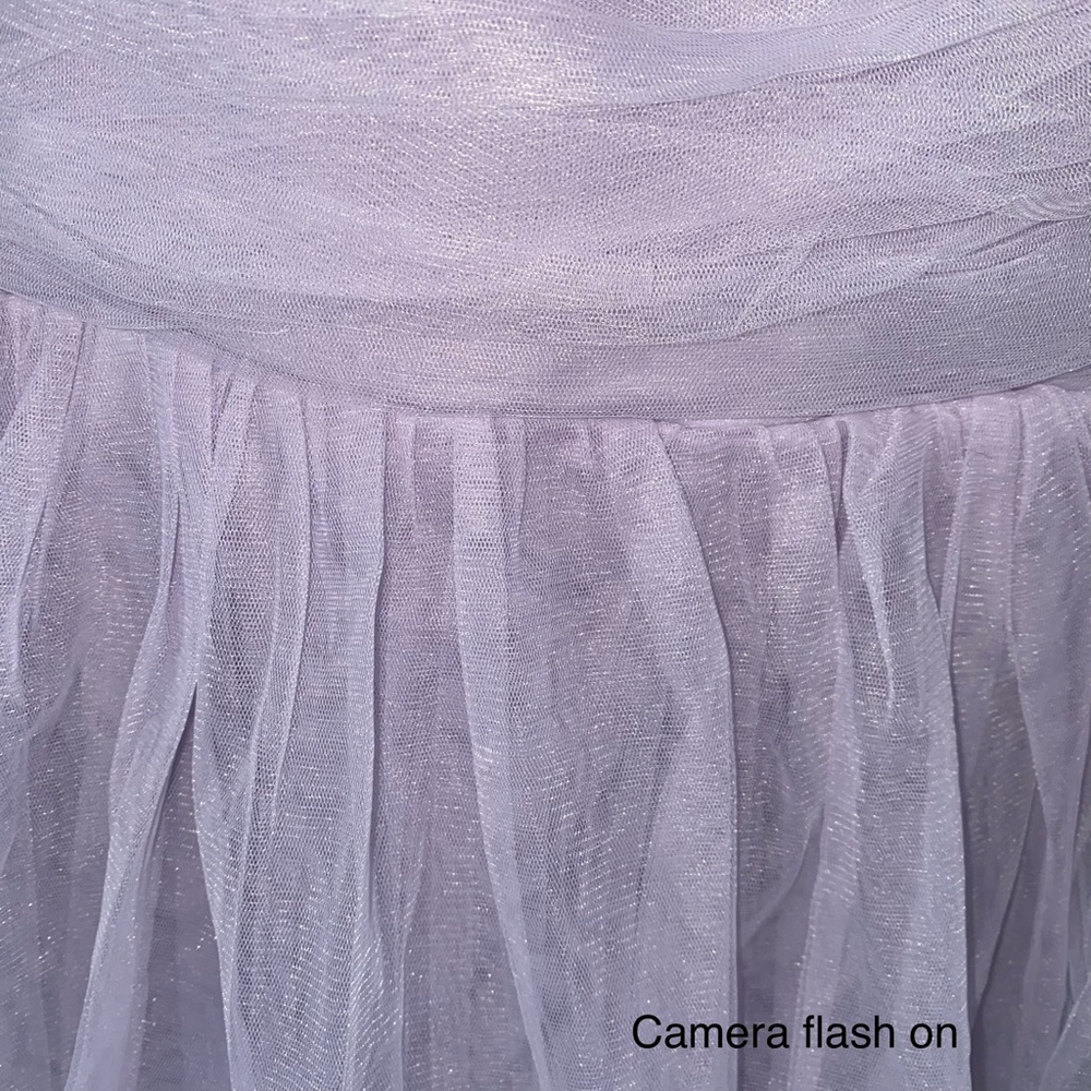 NWT Lace & Beads Lavender Tulle Maxi Gown Dress 2 - Picture 15 of 16